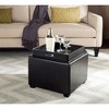 Bobbie Tray Storage Ottoman - HUD4006 - Safavieh Couture - 3 of 4