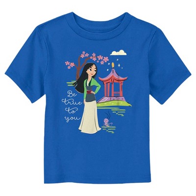 Toddler's Mulan Be True To You T-shirt : Target