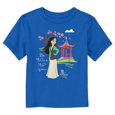 Toddler\'s Mulan T-shirt Be To True Target : You