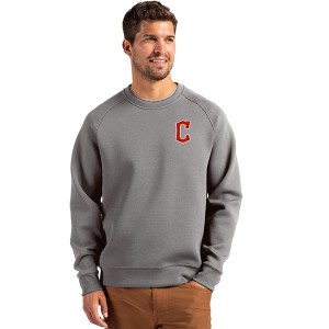 Cleveland Guardians1 Cutter & Buck Roam Recycled Crew Neck Mens Pullover - 1 of 1
