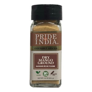 PRIDE OF INDIA Dry Mango (Amchur) Ground  PACK of 6 - 2.2 Oz - 1 of 4