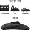 LAOTIES Soft Sided Pet Carrier for Cats And Small Dogs,Airline Approved,Collapsible And Ventilated with Safety Zippers (17"x12"x12") - 4 of 4