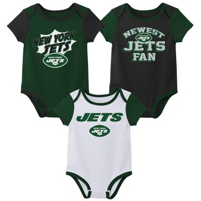 Nfl New York Jets Infant Boys 3pk Bodysuit 18m Target