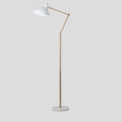 white stand up lamp
