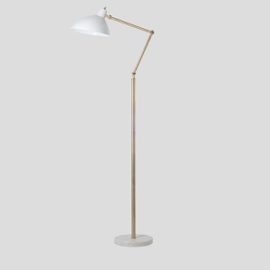 Coulee Floor Lamp White Includes Energy Efficient Light Bulb - Project 62 , Size: Lamp with Energy Efficient Light Bulb