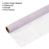 Unique Bargains Flower Wrapping Paper 30ft Floral Bouquet Waterproof Packaging Cotton for Wedding Party Purple - 3 of 4