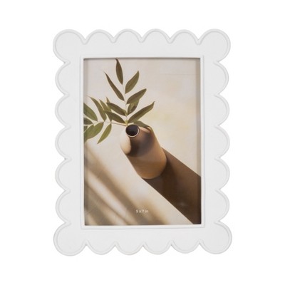 Elegant Resin Picture Frame with Glass Cover - Perfect for Home, Office, Bedroom, or Living Room Décor