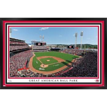 Cincinnati Reds Panoramic Poster - Great American Ballpark