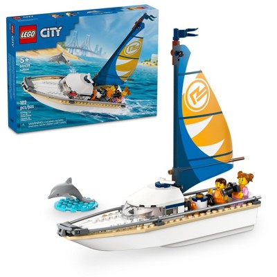 LEGO City Sailboat Building Set 60438_3