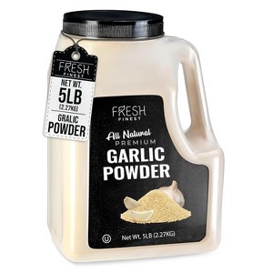 Fresh Finest Premium Garlic – Powder, All-Natural, Kosher – 5LB - 1 of 4