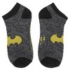 Batman Hero & Logo Women's 5-Pair Ankle Socks - 3 of 4