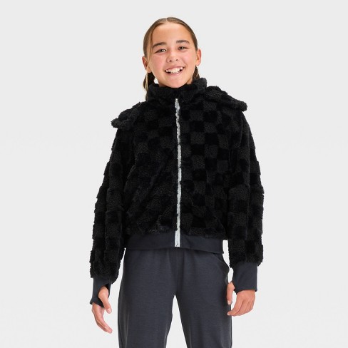 Faux fleece jacket best sale