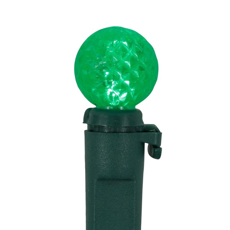 Northlight LED G12 Berry Christmas Lights - 16' Green Wire - Multicolor - 50 ct, 4 of 10
