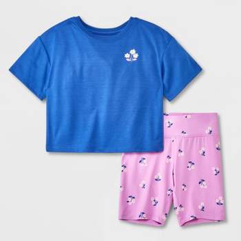 Girls' Bike Shorts Pajama Set - Cat & Jack™