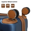 YOOCOZZ 6-Piece Luggage Sets with Duffel Bags,Hardside Expandable Suitcases with Spinner Wheels TSA Lock - 3 of 4