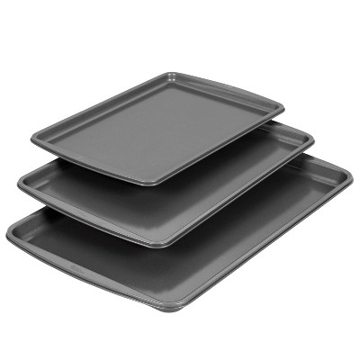 Ecolution Bakeins 3 Piece Cookie Sheet Set