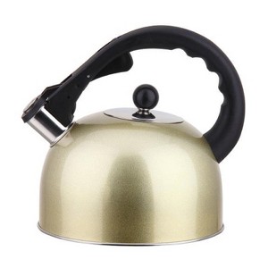 YBM Home Induction Compatible Stainless Steel 3 Liter Stovetop Whistling Tea Kettle with Handle - 1 of 3