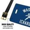 Washburn University Ichabods Logo Luggage ID Tags Suitcase CarryOn Cards  Set of 2 - 2 of 4