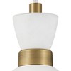 Lark Simon 1 - Light Pendant in  Matte White/Heritage Brass - 4 of 4