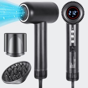 Morfone high-speed hair dryer, with a rotational speed of 160,000 revolutions per minute, a 500 billion ionized hair care type hair dryer. - 1 of 4