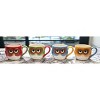 Kevins Gift Shoppe Ceramic Set Of 4 Colorful Owl Mugs - image 2 of 3