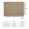 Garvee Braided Print Area Rugs ,Low Pile Ultra-Thin Floor Carpet for Living Room,Bedroom,Dining Room - 2 of 4
