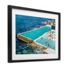 Stupell Industries Bondi Icebergs Swimming Club Framed Print Under Glass - 2 of 4