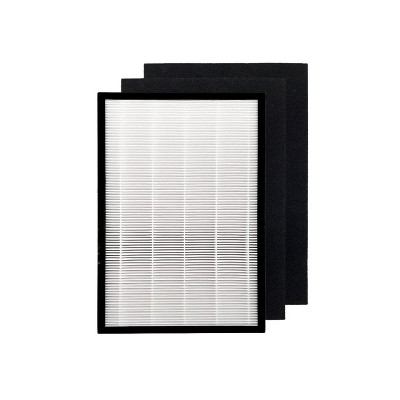 Nispira FLT5600 Filter N Replacement for GermGuardian AC5600WDLX AC5600W AC5600WFL Air Purifier FLT56CB4 (1) True HEPA + (2) Carbon Pre Filter Set.