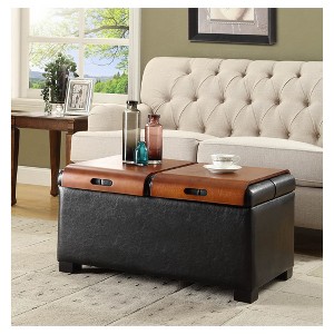Storage Ottoman with Trays - Breighton Home - 1 of 4