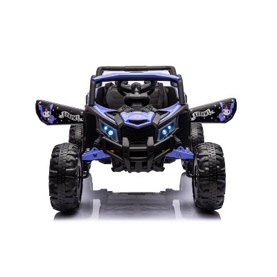 Kuromi Black 12V Adventure UTV Ride-On Toy Car