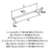 Amerock Faraday Pull for Cabinets, Drawers, and Furniture - 3 of 4