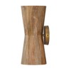 Capital Lighting Nadeau 2 - Light Sconce in  Light Wood/Patinaed Brass - 2 of 4