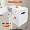 MaseiKar 40 Gallon Tank Holder with Cabinets and Power Outlet, Heavy Duty Metal Aquarium Bracket for 40-50 Gallon Vivarium, Double Terrarium Holder - 3 of 4