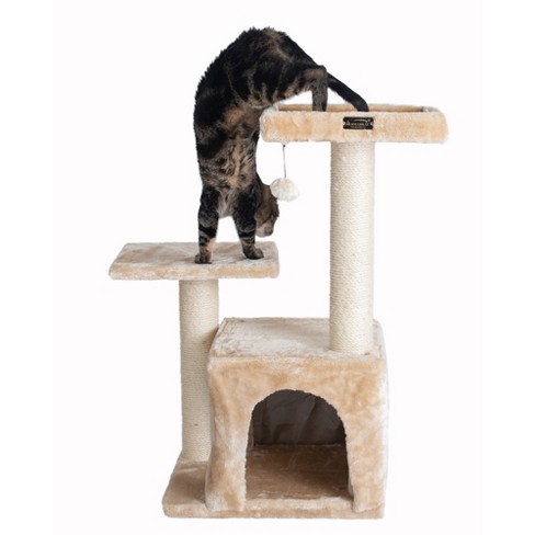 Armarkat Classic Real Wood Cat Tree A3207, 32-inch Beige : Target