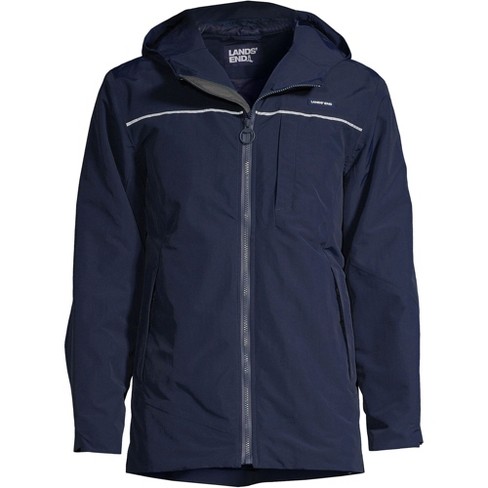 Lands' End Men's Squall Hooded Jacket - X Large - Radiant Navy : Target