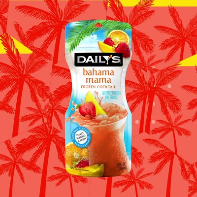 Daily's Jamaican Smile Frozen Ready to Drink Cocktail Single Pouch