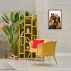 Stupell Industries Fun Peeking Cat Faces Black Framed Floater Canvas Wall Art - 2 of 4