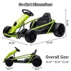 Kids Electric Riding Go Kart, 24V 9Ah Battery 250W*2 Motors, 8MPH High Speed Drifting Car,  Riding Toy for Kids 8-12 Years - 4 of 4