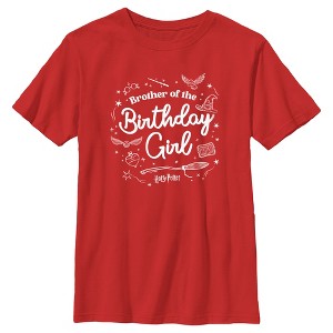 Boy's Harry Potter Birthday Girl Brother T-Shirt - 1 of 4