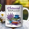 Lavender Antisocial Book Club Mug Gift For Book Lovers (Non-Custom Only)| OrnamentallyYou - 4 of 4