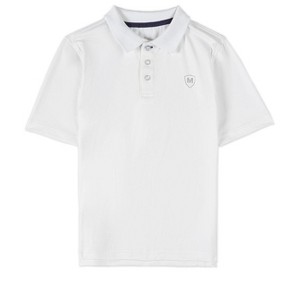 Memoi Boys Silky Soft Dri-Effect Moisture Wicking Short Sleeve Polo Shirt - 1 of 4