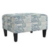 Christopher Knight Home Zahra Contemporary Fabric Tufted Ottoman - 4 of 4