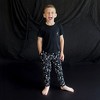 Toddler Funny Bones French Terry Joggers - Posh Peanut - 3 of 3