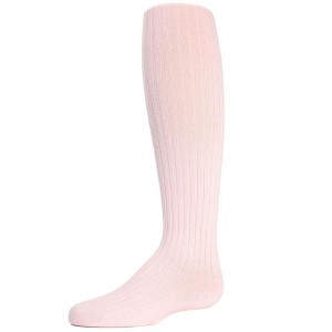 Memoi Girls Ribbed Cotton Blend Sweater Tights - 1 of 1