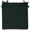 Colonial Mills Simply Home Solid - Dark Green Chair Pad, Set of 4 - 2 of 2