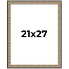 PosterPalooza | Ornate Silver Picture Frame - UV Acrylic, Foam Board Backing, Hanging Hardware - 2 of 4