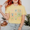 Simply Sage Market Floral Stamps Garment Dyed Tee - 2 of 4