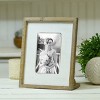 VIP Wood 10 in. White 5x7 Photo Frame with Stand - 4 of 4