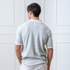 Hope & Henry Mens' Organic Short Sleeve Sweater Polo - 3 of 4