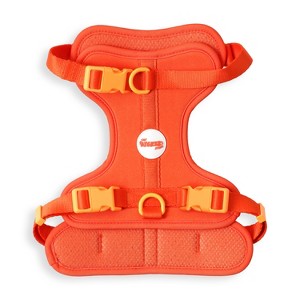 THE LICKER STORE Arlo Adjustable Soft Padded No Pull Pet Harness with 3 Buckles and 3 Leash Clips - 1 of 4